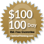 $100 100 day money back guarantee